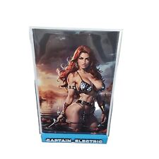 RED SONJA EMPIRE OF THE DAMNED #1 CEDRIC POULAT Exclusive Virgin Variant A  picture