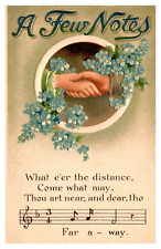 postcard A Few Notes-What e'er the distance come what may lyrics 9126 picture