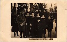 PC RUSSIAN ROYALTY ROMANOV IMPERIAL FAMILY WINTER (a48240) picture