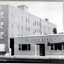 c1930s Canistota, S. Dak RPPC Dr Ortman Clinic Hotel Real Photo Postcard A95 picture