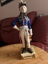 Scheibe alsbach German porcelain napoleon officer statue figurine dumouriez picture