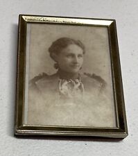 Vintage Victorian Original Circa 1890’s Framed Black And White Photograph picture
