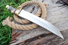  RARE STAG CUSTOM HANDMADE HUNTING  KNIFE BOWIE  ANTLER FYP picture