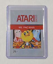 Ms. Pac-Man Limited Edition Artist Signed “Atari Classic” Trading Card 1/10 picture