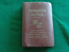 1949 Alco GE Diesel Electric 1500 & 2000 Locomotive Operation & Service MANUAL picture