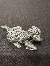VINTAGE WILSON HUDSON PEWTER Lamb Miniature, USA, Signed picture