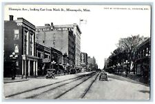 Minneapolis Minnesota MN Postcard Hennepin Ave. Looking East Ninth 1911 Vintage picture