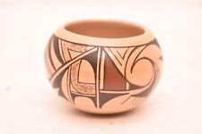 VINTAGE Hopi Vase Pot Jug Native American Pueblo Pottery Colleen Poleahla SIGNED picture