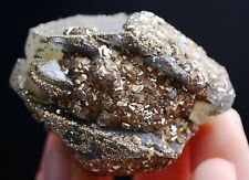 60g New Varieties Natural Tower-like calcite & pyrite Mineral Specimen/ China picture