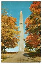 Vintage The Battle Monument at Bennington Center Vermont Postcard Unposted picture
