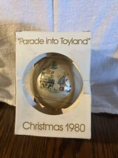 Schmid Parade Into Toyland Christmas Ornament Sister Berta Hummel 1980 Vintage picture