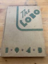 1943 longview high school yearbook LOBO picture