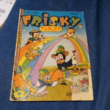 FRISKY FABLES VOL.2 (1946 Series) #5 Golden age funny animal cartoon Comics picture