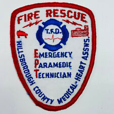 Tampa Fire Rescue Paramedic Hillsborough County Florida FL Patch E1 picture