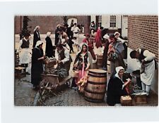 Postcard An 18th century market picture