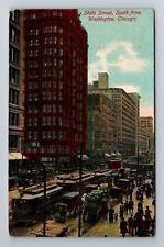 Chicago IL-Illinois, State Street, Advertising, Antique, Vintage Postcard picture