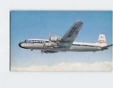Postcard United Airlines Dc-7 Aircraft picture