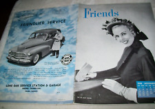Nov 1948 Chevy Friends Magazine-Lone Oak Service Station, Tigard, Oregon OR picture
