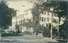 Wiscasset, Maine - 1936 view of Sortwell Mansion - Vintage ME Photo Postcard picture