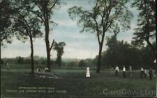 1915 Approaching Sixth Hole French Lick Springs hotel Golf Course,IN Indiana picture