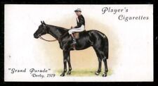 Players Cigarettes 1933 Derby Grand National Winner Card#12 Grand Parade picture