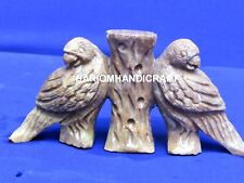 Soap Stone Bird with Hand Carving Work Decent Look Hame Decor Statue 4 Inches picture