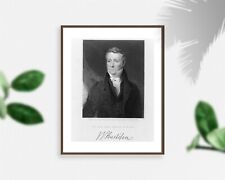 Photo: The Right Honorable William Huskisson,1770-1830,President of the Board of picture
