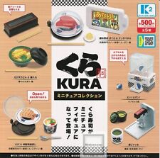 Kura Sushi Miniature Collection set of 5 COMPLETE SET capsule toy gachapon Japan picture