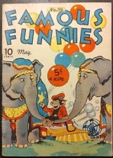 Famous Funnies 106 Eastern Color Golden-Age May 1943 VG + Copy🔑🔥💎 picture