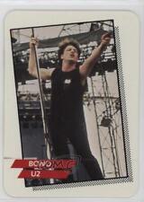 1985 AGI Rock Star Concert Cards Bono U2 #42 2xw picture