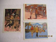 LOT OF (3) JEAN-MICHEL CHARLIER BLUEBERRY PRINTS ON POSTCARDS 1984 picture
