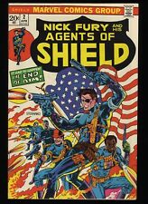 Shield (Nick Fury and His Agents of SHIELD) #2 NM 9.4 Marvel 1973 picture