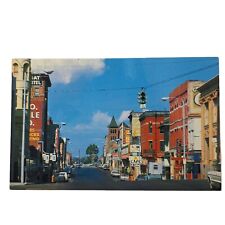 Postcard Butte Montana Looking West On Broadway From Main Chrome Unposted picture