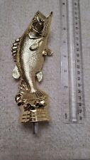 Fishing Fish Trophy Golden Gold Bass 7