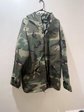 ECWS USGI Woodland  Camo Cold Weather GORE-TEX Parka  Med-Long ALPHA-INDUSTRIES picture