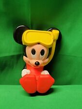Vintage 1991 Mattel Disney Baby Scuba Mickey Mouse bath toy Squirts picture