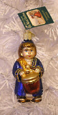 2008 OLD WORLD CHRISTMAS - DRUMMER BOY -BLOWN GLASS ORNAMENT NEW W/TAG picture