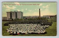 Dayton OH-Ohio, Scenic, Employees at Cash Register Company, Vintage Postcard picture