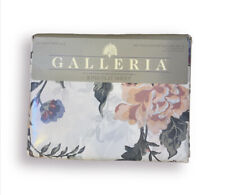 Vintage Galleria For Mervyn’s King Flat Sheet 180 Thread 90s Floral Design picture