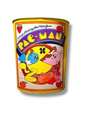 Vintage 1980 Cheinco Pac-Man Arcade Metal Garbage Trash Can Display Bally Midway picture