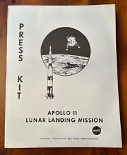 NASA Apollo 11 Lunar Landing Mission Press Kit - Bound Reproduction picture