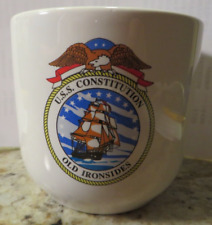 U.S.S. Constitution Old Ironsides Liberty Mug Cup Career Collectibles RARE  USA picture