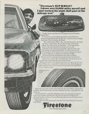 1971 Firestone Tire Mileage Specialist Sup-r-belt Ray Rarey Night Shift Print Ad picture