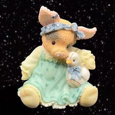 This Little Piggy Enesco 1995 Ducky To Have A Friend Figurine By Mary Rhyner picture