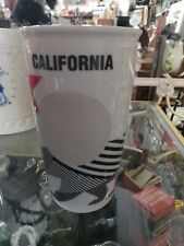 2015 Starbucks California Bear Flag Travel Ceramic Tumbler Mug 12oz *NO LID* picture