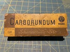 Vintage Carborundum Co. Niagara Falls NY Sharpening Stone #109 with Box picture