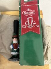 Vintage 1994 North Pole Caroling Society Accordion  Player J. Adams Collection picture