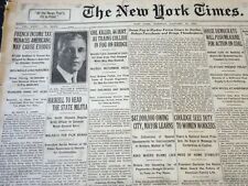 1926 JANUARY 19 NEW YORK TIMES - HASKELL TO HEAD THE STATE MILITIA - NT 5678 picture