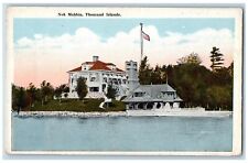 Thousand Islands New York NY Postcard Neh Mahbin Exterior c1920 Vintage Antique picture