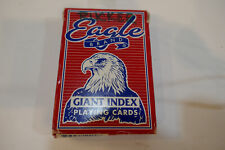 Single Deck Of Cartamundi Giant Face Playing Cards eagle brand clean made in usa picture